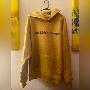 TALENTLESS “Kim is my lawyer” Hoodie- Sz XL